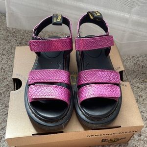 Dr. Martens Pink Sandals